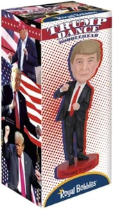 DONALD TRUMP DANZA BOBBLES REALES BOBBLEHEAD PRESIDENTE HOMBRE CUEVA REGALO DE NAVIDAD - Imagen 1 de 2