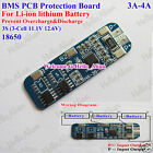 Carte de protection PCB 3S 3A-4A BMS pour 3 paquets 18650 cellule de batterie lithium Li-ion