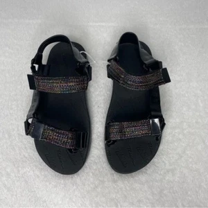 New Mini Melissa Papete + Rider Kids’ Girls Black Sandal size 4 - Picture 1 of 11