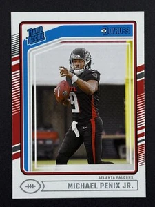 Michael Penix Jr RC 2024 Donruss Football Rated Rookie #308 Atlanta Falcons - Bild 1 von 2