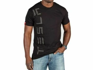 Tesla Elon Musk TESLA RACING STRIPE 2.0 T-Shirt NWT 100% Authentic RARE! - Picture 1 of 1