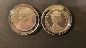2 x Canada SILVER DOLLAR 1965 Canadian Mint of Ottawa - Bild 1 von 3