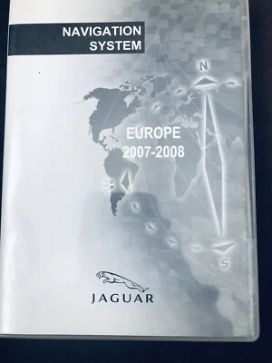 JAGUAR 2007-2008 SAT NAV DISC SET 3 SATELLITE NAVIGATION DVD ROM  EUROPE - Image 1 of 4