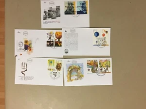 Five israel fdc with two stamps - Picture 1 of 1
