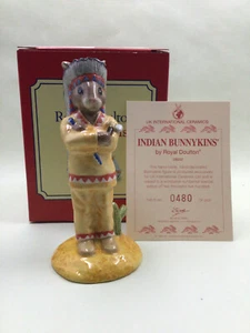 Royal Doulton Bunnykins DB202 - Indian Ltd Ed - Picture 1 of 6