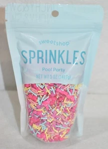 Sweetshop Candy Sprinkles Mix 5 oz- Pool Party - Picture 1 of 6
