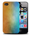 CASE COVER FOR APPLE IPHONE|BLUE ORANGE WATERCOLOR 1