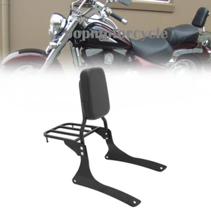 Backrest Sissy Bar w/Luggage Rack for Suzuki Intruder VL1500 Boulevard C90 05-09 - Bild 1 von 8