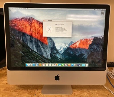 Apple iMac 24-inch December 2007 2.4GHz Intel Core 2 Duo (MA878LL/A) w/Box - Image 1 of 4