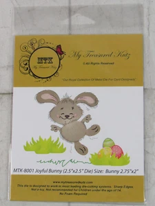My Treasured Kutz, troquel de metal, Joyful Bunny, MTK-8001 - Imagen 1 de 2