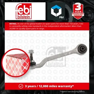Wishbone / Suspension Arm fits BMW Front Left Track Control 31126854727 Febi New - Picture 1 of 2