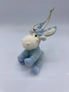 2000 Flocked Elch Ornament Dreamsicle - Bild 1 von 10