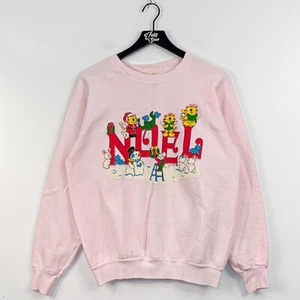 Felpa natalizia Noel Cartoon 1989 media vintage anni 80 cartone animato natalizio - Foto 1 di 15