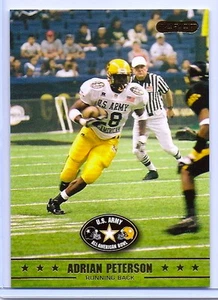 ADRIAN PETERSON RAZOR 2003 HIGH SCHOOL ALL-AMERICAN RETRO ROOKIE CARD! 2,000 YDS - Picture 1 of 1