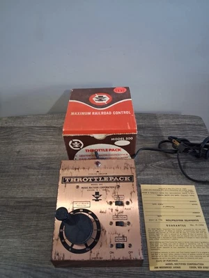 Maximum Railroad Control Model 500 Throttle Pack With Original Box Does Power On - Image 1 of 4