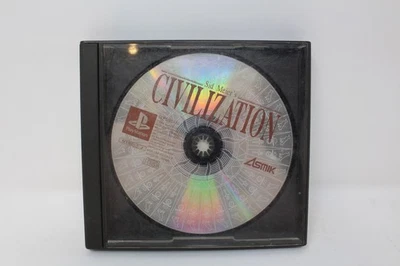 CIVILIZATION Sony Playstation 1 PS1 Japanese Region Lock - Image 1 of 3
