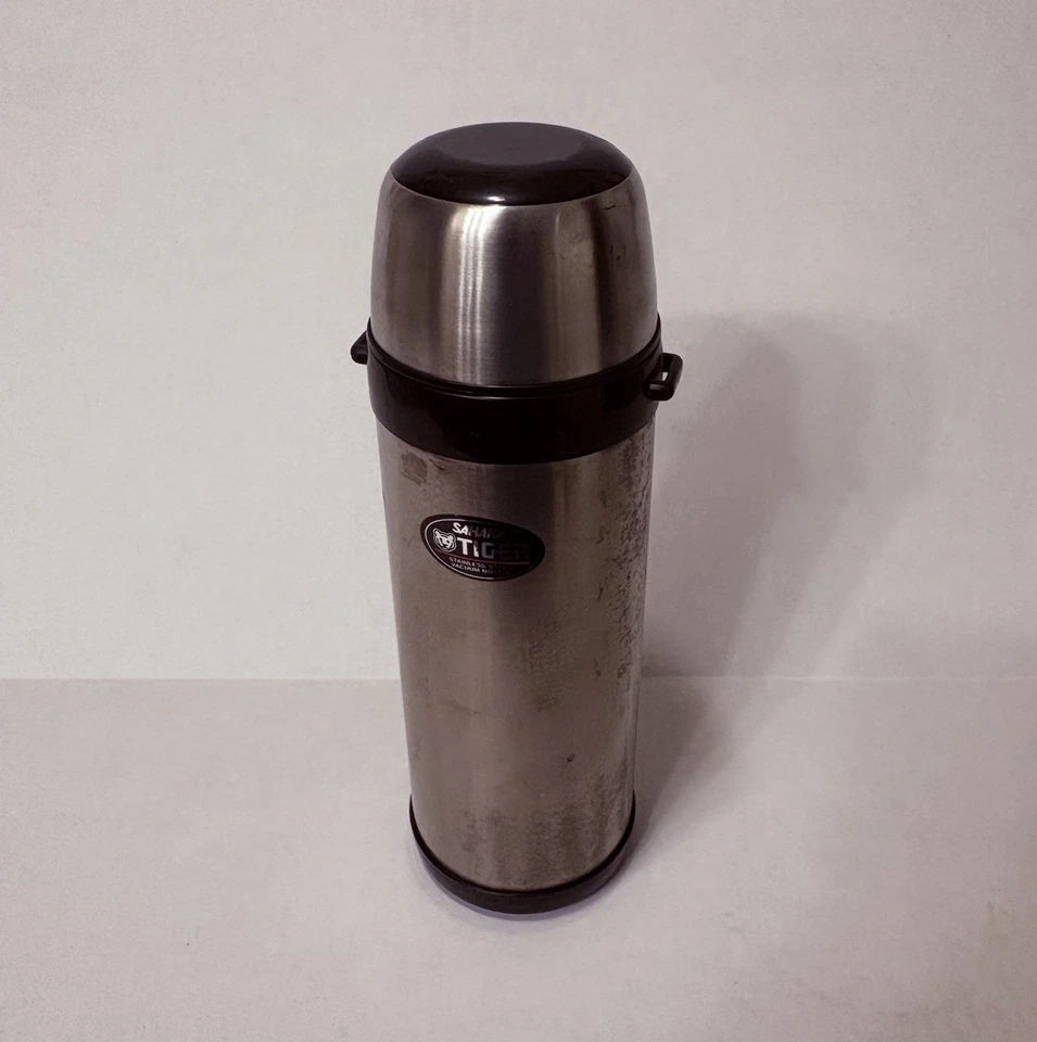 Tiger Sahara Stainless Steel Vaccum Bottle Thermo 0.8L Hot Cold Flask Japan X2 - Image 1 of 4