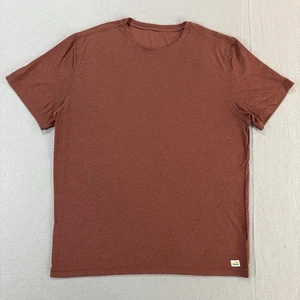 Vuori T-Shirt Strato Tech Tee Rundhals Kurzarm V126 Herren Gr. L Orange " - Bild 1 von 10