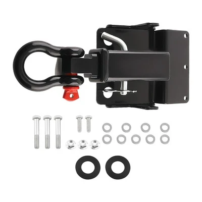 Receptor de enganche de grillete + montaje de enganche trasero de 2"" para Kawasaki MULE 600/610 SX Foto 1 de 4