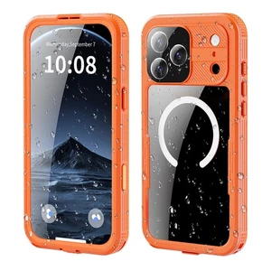 Shockproof Waterproof Case with Wireless Charging for For iPhone 17 Pro Max - Bild 1 von 16