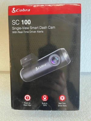 Cámara de tablero inteligente de visión única Cobra - SC 100 Foto 1 de 4