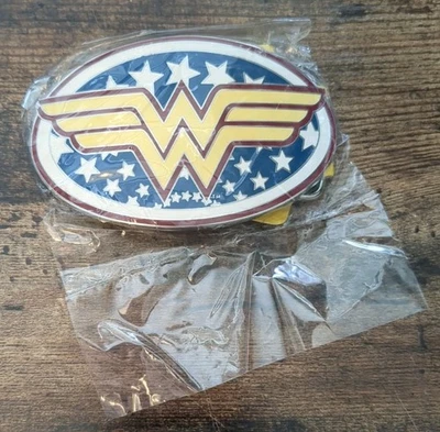 Mujer Maravilla Hebilla Cinturón Original DC Comics LOGO Juegos con disfraces CCGA NUEVO Foto 1 de 3