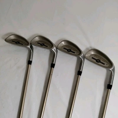 JUEGO DE PALOS DE GOLF FLEXIBLES PARA MUJER LADY WILSON PROSTAFF HIERROS DE GRAN TAMAÑO 3 5 7 8 DIESTRO Foto 1 de 4