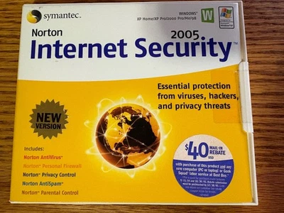 Symantec Norton Internet Security 2005 for Windows - CD and Activation Code  - Image 1 of 4