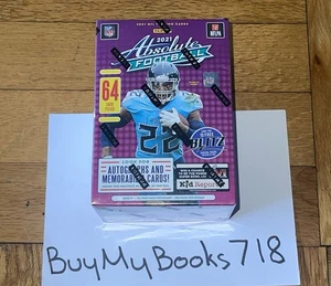 2021 PANINI ABSOLUTE FOOTBALL NFL HANGER BOX - FACTORY SEALED - NEW IN HAND - Picture 1 of 2