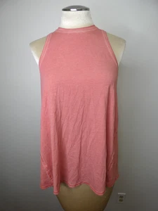 Lululemon Damen 8 alle gebunden Tanktop orange Schlitz hinten Baumwollmischung - Bild 1 von 9