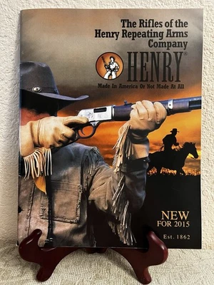 Henry Catalog The Rifles Of The Henry Repeating Arms Company USA 2015 - Image 1 of 4