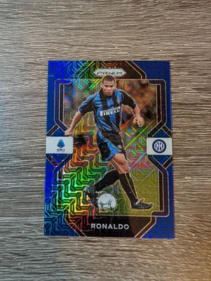 Ronaldo 2022-23 Panini Chronicles Prizm Serie A #205 Blue Mojo Prizm #/16 Inter Foto 1 de 2