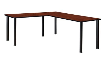 Regency Kee 66 x 66 in. Corner L Shaped Desk - Image 1 of 4
