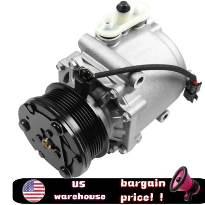  A/C Compressor for Lincoln Town Car Mercury Grand Marquis 2003 2004 2005 Foto 1 de 4