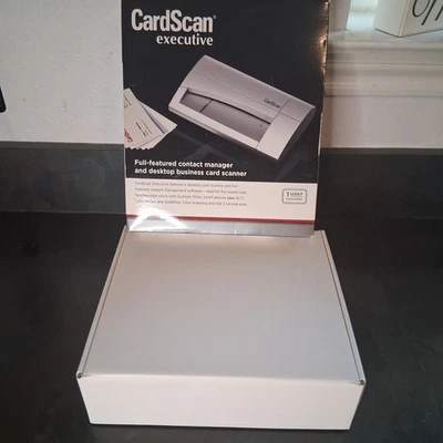 CardScan Executive 800c Desktop Card Scanner Full Featured Management Software - Image 1 of 4