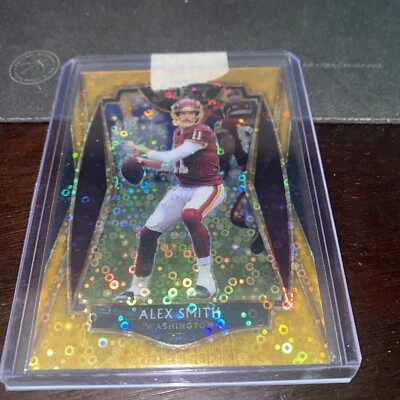 Panini Select Alex Smith Gold Disco Base SSP/10 Redskins SF Chiefs - Image 1 of 2