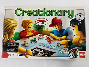 Lego Creationary Building Board Game 3844 Tons of Pieces Cards & Manual - Picture 1 of 4