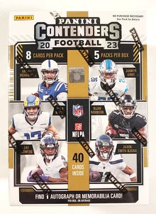 2023 Panini Contenders NFL Football Trading Cards Blaster Box Brand New Sealed - Picture 1 of 5
