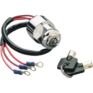 Drag Specialties Ignition Switch round key fits Harley FX FXS FXR XL | DS-272112 - Picture 1 of 1