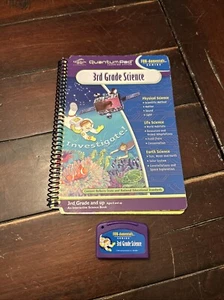 Leap Frog Quantum Pad 3. Klasse Wissenschaft Buch & Patrone - Bild 1 von 2