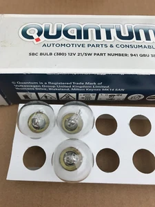 Bombilla Quantum SBC (380) 12v 21/5w - 941 QBU 380 SP **x3 suministrada** - Imagen 1 de 5
