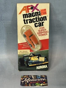 NEW MOC AFX AURORA Magnatraction ‘57 Chevy Nomad Orange No. 1903-850 HO SLOT CAR - Picture 1 of 6