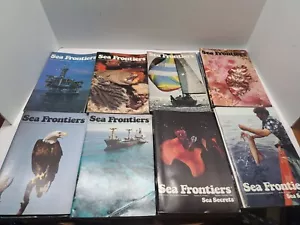 Sea Frontiers Magazine Lot, July 1980- December 1987, Complete 7 Year Run Oceans - Imagen 1 de 5