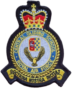 Central Gliding School Royal Air Force Embroidered Patch Badge - MOD LICENSED - Picture 1 of 6