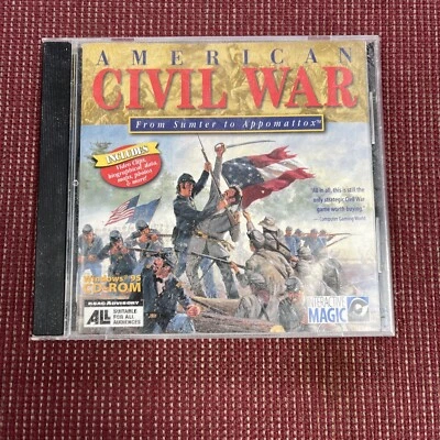 American Civil War From Sumter to Appomattox PC CD Rom Game Windows 95 / 3.1 - Image 1 of 3