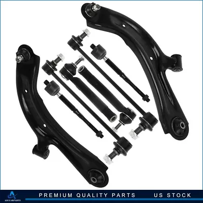 For 2013-2019 Nissan Sentra 8x Front Control Arm and Ball Joint Tie Rod Sway Bar - Image 1 of 4