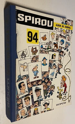 Reliure Recueil Album du journal SPIROU N° 94 - 1964 -Etat Correct +1 mini Récit - Photo 1/4
