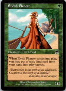 Magic the Gathering Elvish Pioneer Onslaught MTG Free Shipping! - Picture 1 of 1
