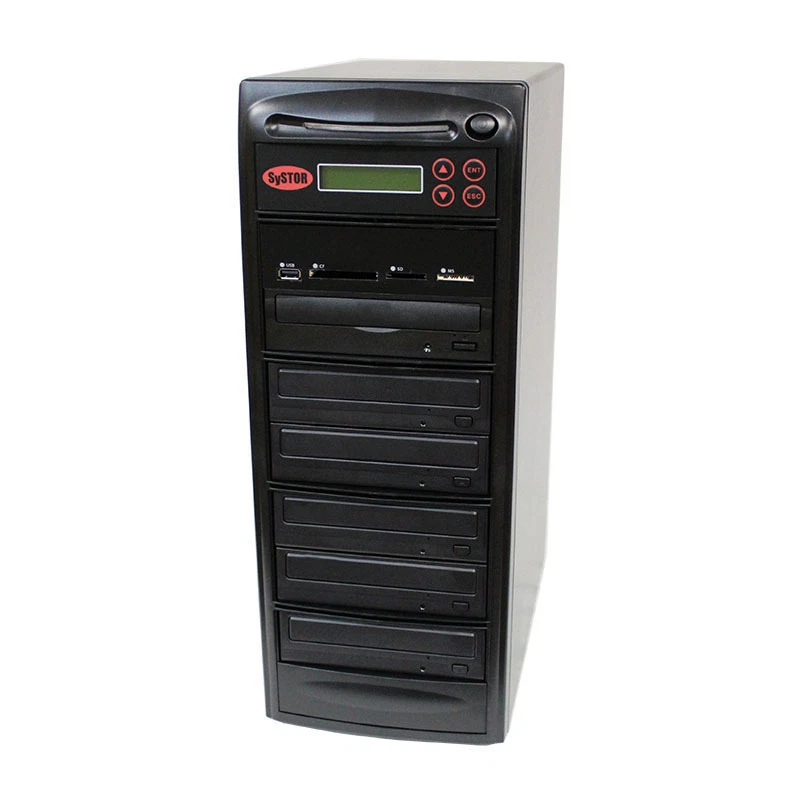 SySTOR 1-5 USB/SD/CF/MS/MMC Multi Media Backup Copier to CD DVD Duplicator - Image 1 of 1