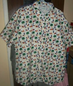 Miller Lite NJ Holiday Men's Button Down HAWAIIAN Shirt Choose Size Below - Picture 1 of 7